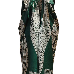 Pareo 2da seleccion Tortuga Verde / Blanco