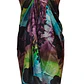Pareo 2da selección Hibisco matizado Verde/Calipso/morado - thumbnail 1