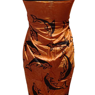 Pareo 2da seleccion Delfin Naranjo Matizado