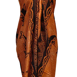 Pareo 2da seleccion Delfin Naranjo Matizado