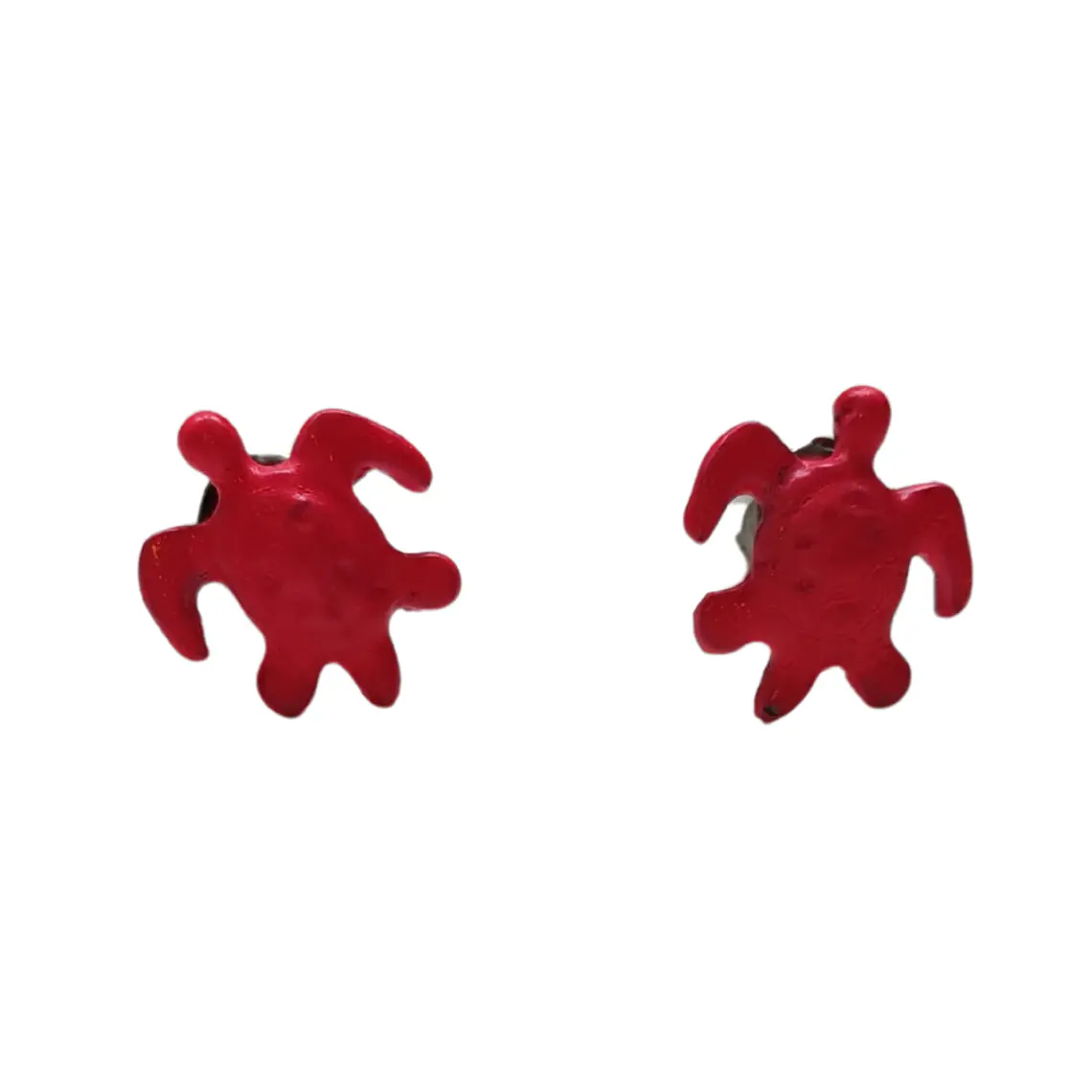 Aritos Tortuga con tornillo / diametro 1cm 2