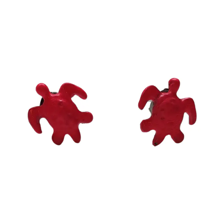 Aritos Tortuga con tornillo / diametro 1cm 2