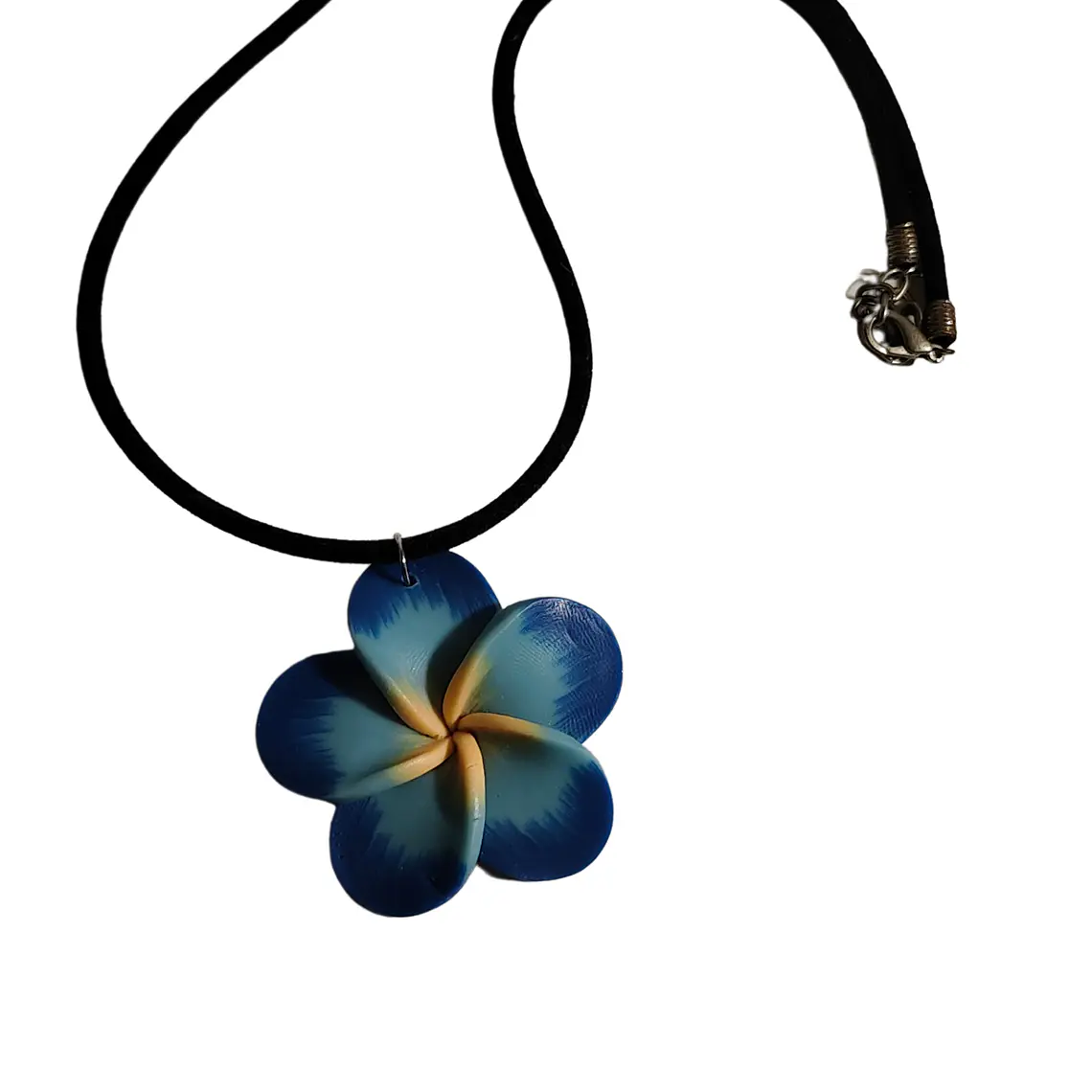 Colgante cordon con tipanie Azul con celeste 2