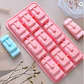 Moldes Moai De Silicona Ideal Para Hielos COLOR ROSADO - Miniatura 4