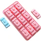 Moldes Moai De Silicona Ideal Para Hielos COLOR ROSADO - Miniatura 1
