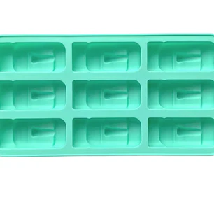 Moldes Moai De Silicona Ideal Para Hielos COLOR VERDE