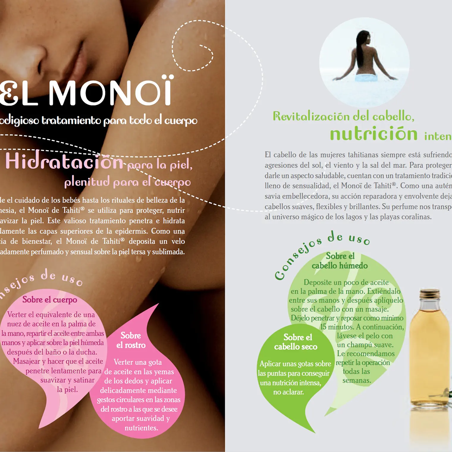 Pack Monoi 120ml y Perfume Tiki Tahiti Tiare Gardenia 30ml 9