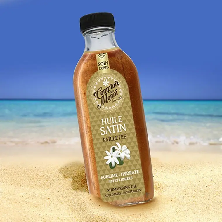 Monoi Coco con brillos Satinado Bronze 100ml COMPTOIR DES MONOI 2