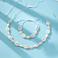 Conjunto colgante y pulsera pure y tortuga blanca - thumbnail 3