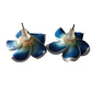 Aros con tornillo Tipanie azul Con amarillo 2,5cm - thumbnail 4