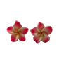 Aros con tornillo Tipanie fucsia Con amarillo 2cm - thumbnail 4
