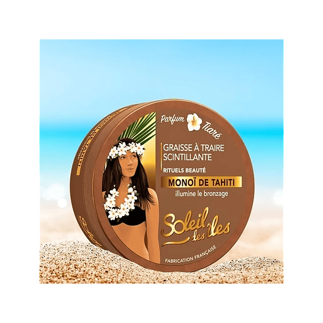 Bálsamo Monoi con brillos Ultra Bronceante 150 ml