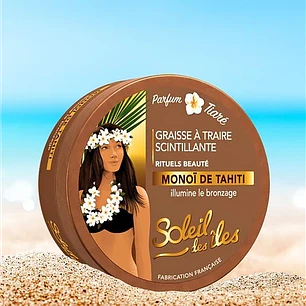 Bálsamo Monoi con brillos Tiare Ultra Bronceante 150 ml