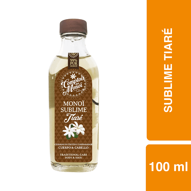 Monoi Sublime Tiare 100ml COMPTOIR DES MONOI