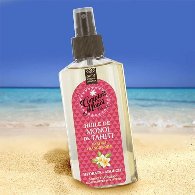 Frangipani Elixir de monoi Spray hidratación suave 100ml COMPTOIR DES MONOI