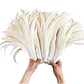 Pack 100 Plumas Vaero beige Largo 20 A 25cm - thumbnail 1