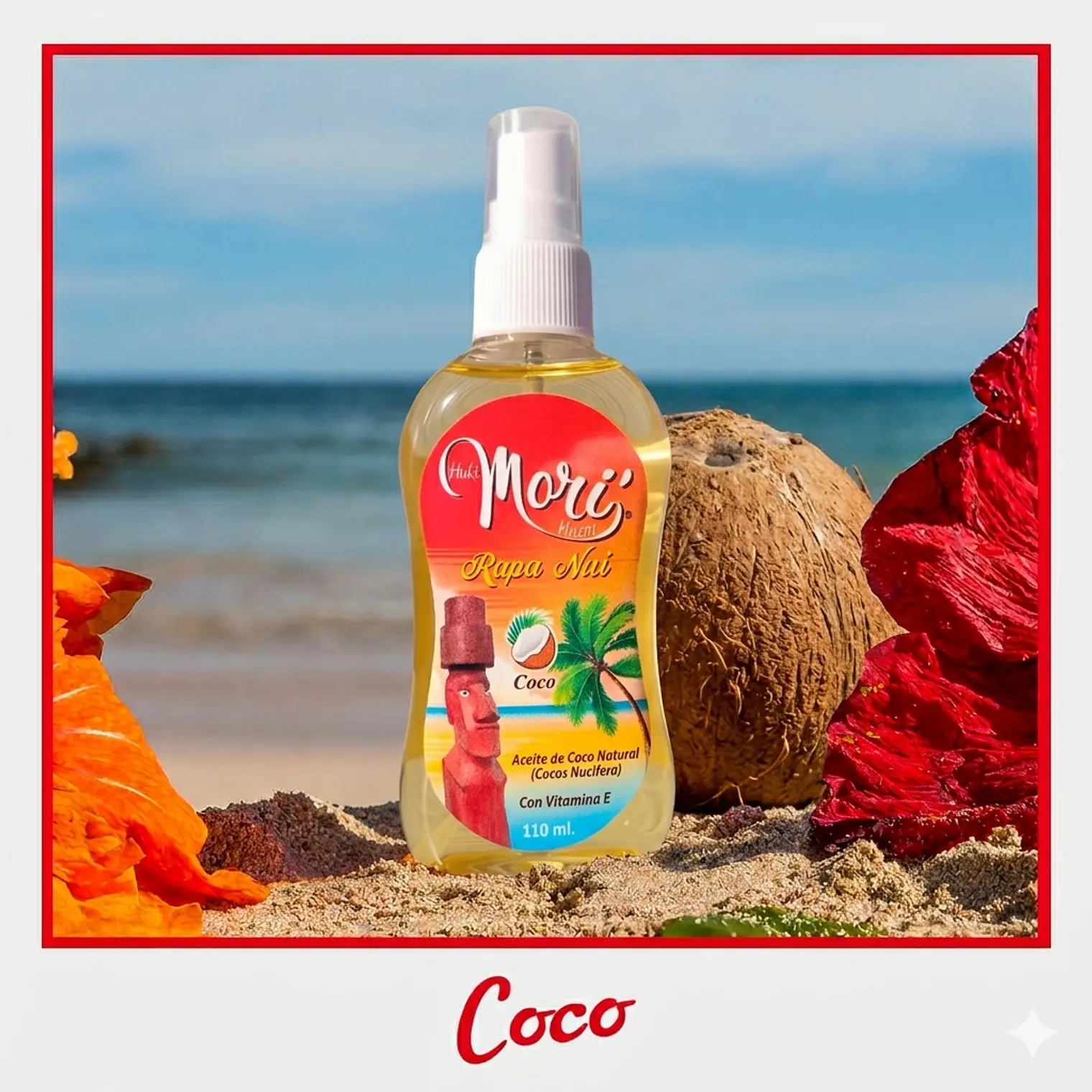 Aceite De Coco Capilar Mori Rapa Nui 110ml 1