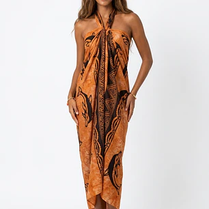 Pareo 2da seleccion Delfin Naranjo Matizado