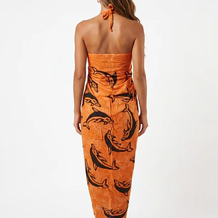 Pareo 2da seleccion Delfin Naranjo Matizado