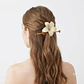 Flor Pandanus Con Perla Para El Cabello en pinza de fibra - thumbnail 1
