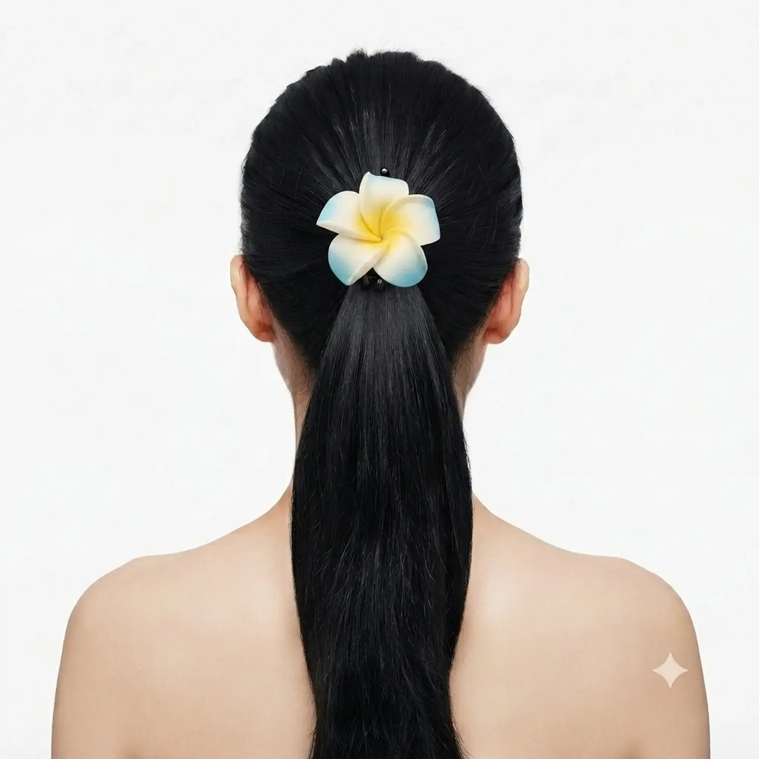 Peine banana negro tipanie celeste goma eva 5cm 1
