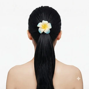 Peine banana negro tipanie celeste goma eva 5cm