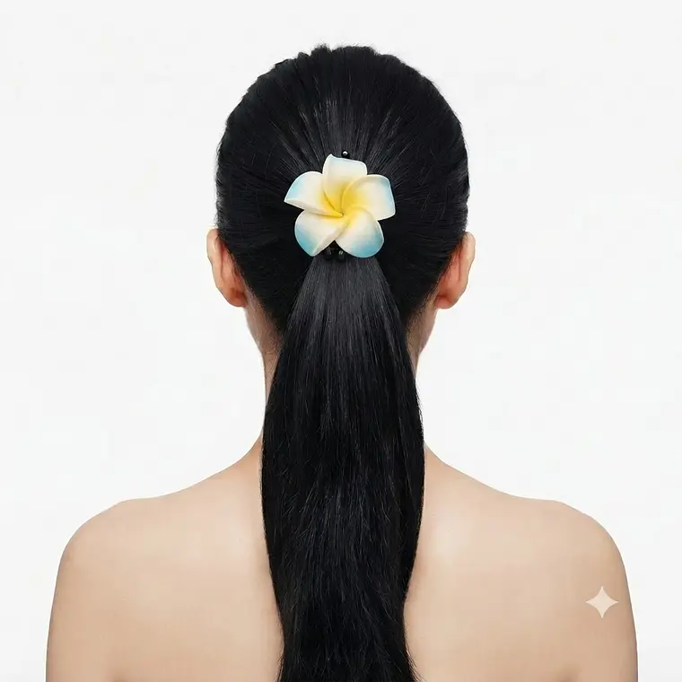 Peine banana negro tipanie celeste goma eva 5cm 1