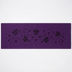 Pareo Corto Napohe Morado Tortuga Rongo Rongo