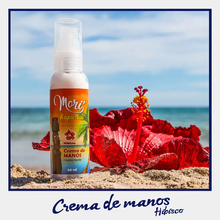 Crema humectante para manos (Hibisco) 1