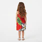 Vestido niña marca Napohe rojo flor gris - thumbnail 2