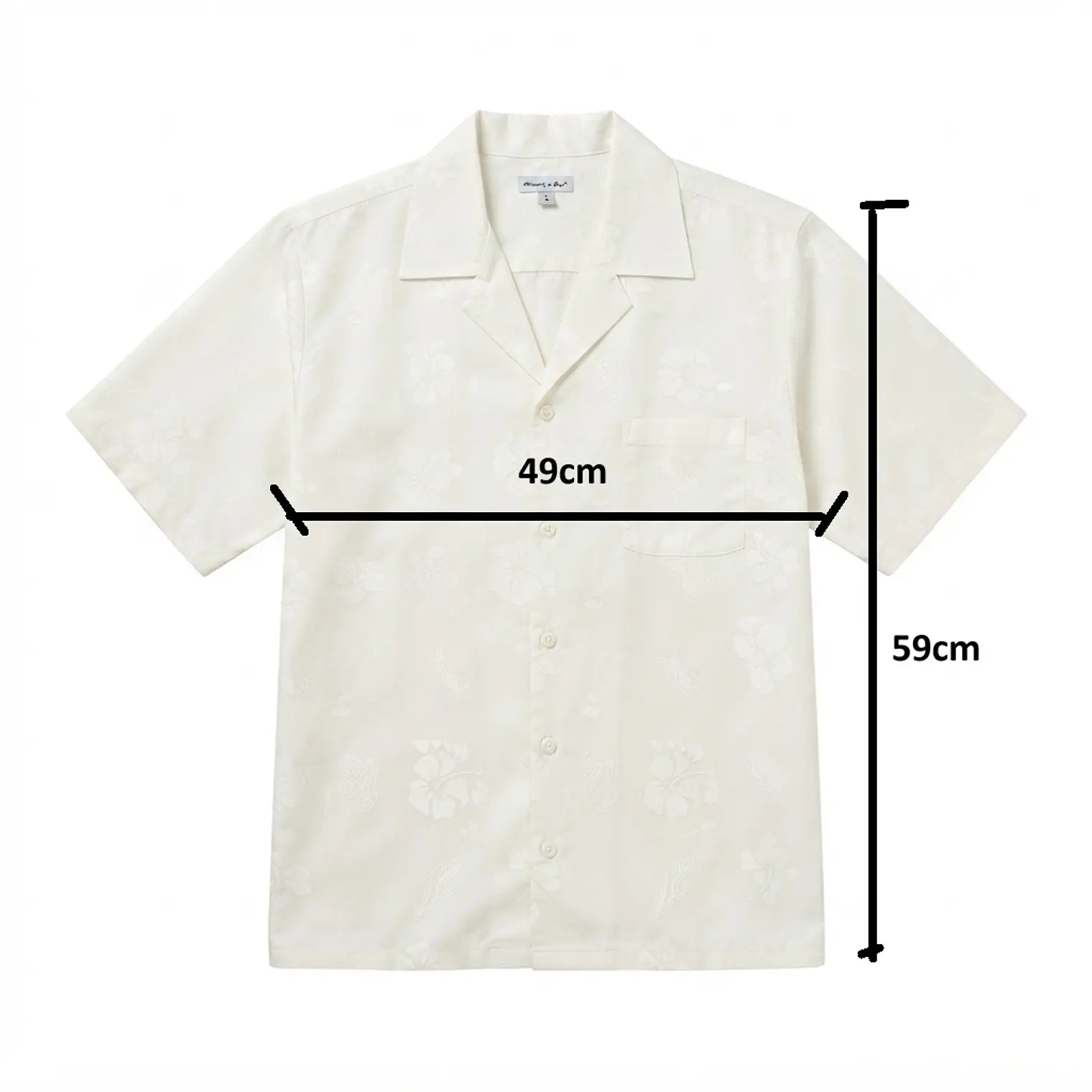 Camisa Taukiani Rapa Nui Talla 12 Blanco 2
