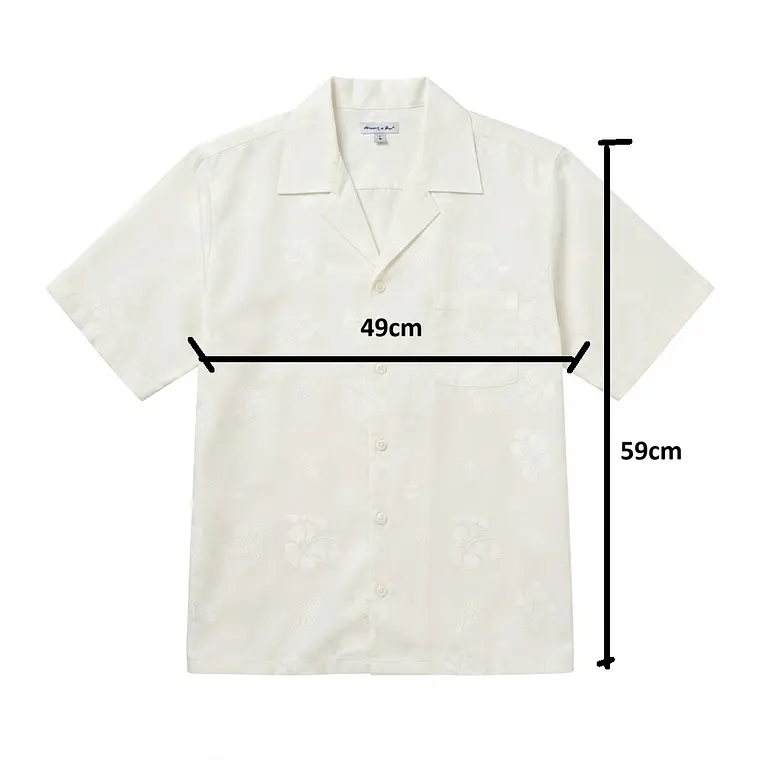 Camisa Taukiani Rapa Nui Talla 12 Blanco 2