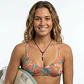 Colgante ajustable tabla de surf morado hibisco - thumbnail 1