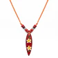 Colgante ajustable tabla de surf fucsia 2 hibiscos - thumbnail 2
