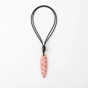 Colgante ajustable tabla de surf resina rosado