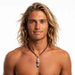 Colgante ajustable tabla de surf madera diente tiburon - thumbnail 1