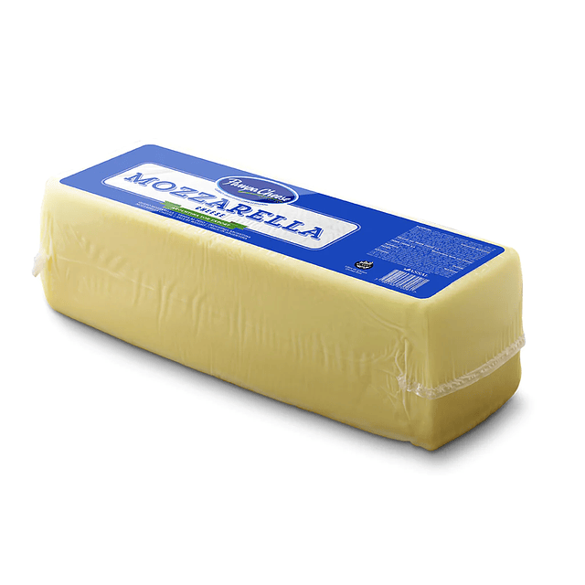 Queso Mozzarella Pampa Cheese Barra 5 Kilos