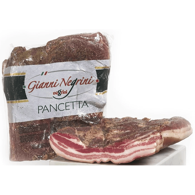  Pancetta Affumicata (Ahumada) 1,2 Kg aprox Gianinni Negrini, Bolonia, Italia.