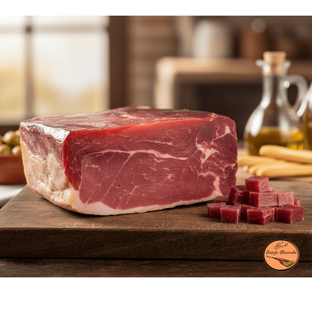 Jamón serrano deshuesado pura carne 1 Kg importado de España