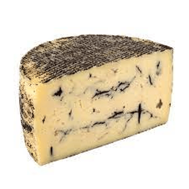 Queso de Oveja Curado con Trufa Negra leche cruda - 1 kg. Importado