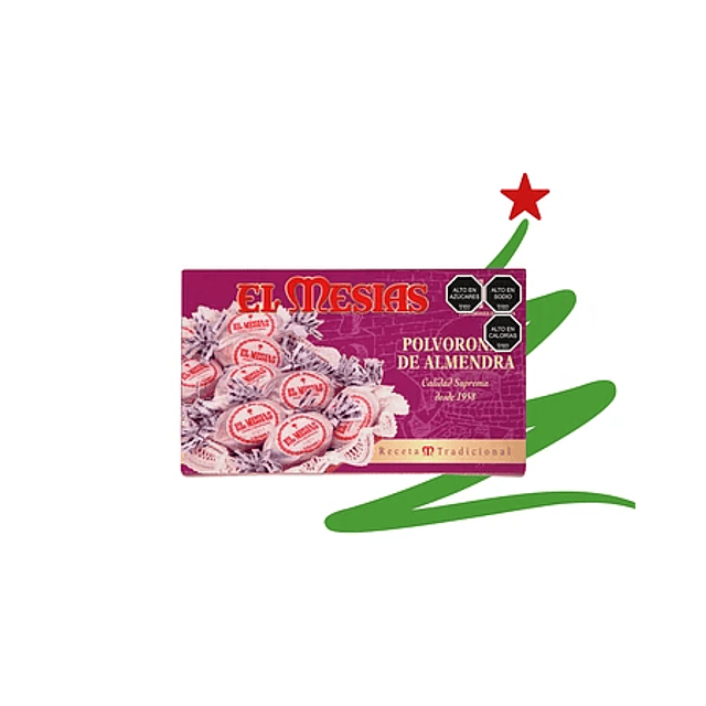 6 Turrones Selección 1 Dulce Polvorones 1 Mesías Dulce  2 Kg