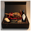 Jamón Serrano Pierna Trasera Etiqueta roja 7,5 Kilos  Box de Regalos