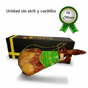 Jamón Serrano Reserva  importada de España. 5 Kilos aprox sin Atril y Cuchillo