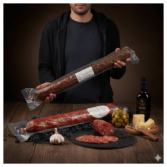 Salchichón Vela - Pieza 2 Kg aprox. 60cm de Largo