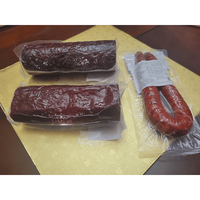 Salchichón Vela ibérico - 2 Piezas 500g aprox c/u 1 Kilo
