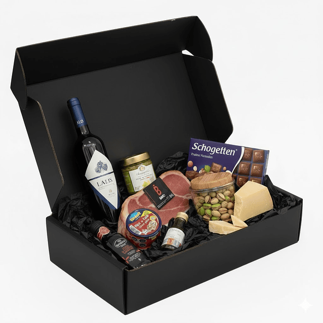 Box Serrano Combinación Mediterranea & Jamón Serrano 1 Kg