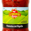Pimientos del Piquillo ﻿Frasco en Vidrio 290g La Conservera.