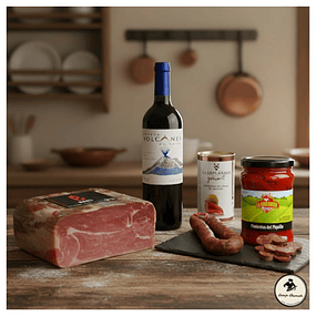 Jamón Serrano 1 kilo & Pimientos del Piquillo - Date el Gusto