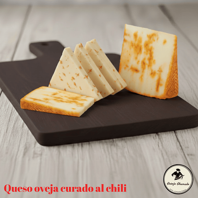Queso de Oveja Curado importado de España, con sabor picante fuerte del Chili