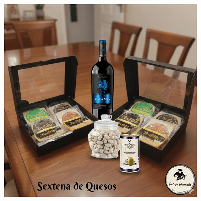 Sextena de Quesos Importados de España & Sinfonia de Sabores Madurados 6 a 8 Meses